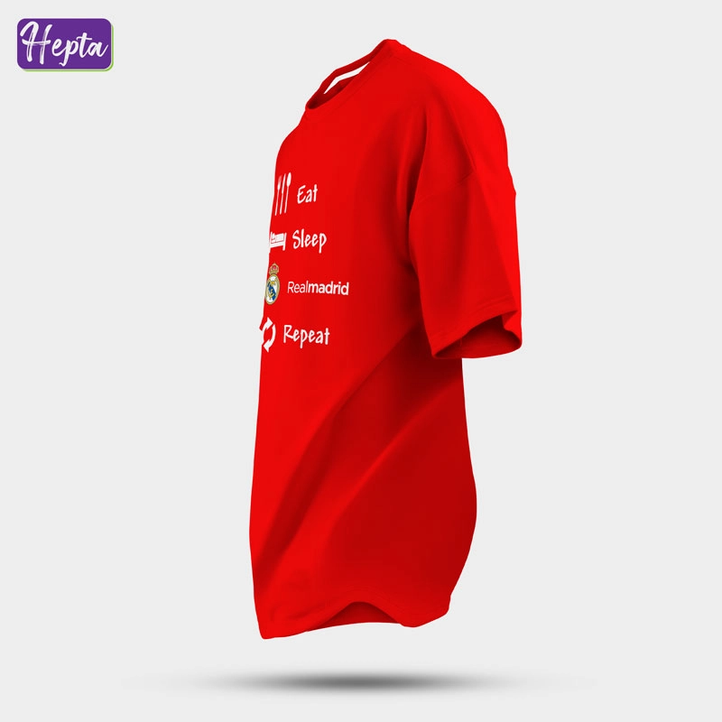 تیشرت قرمز رئال