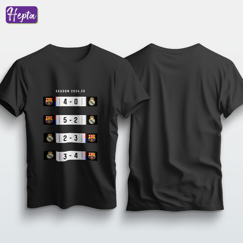 تیشرت مشکی بارسا