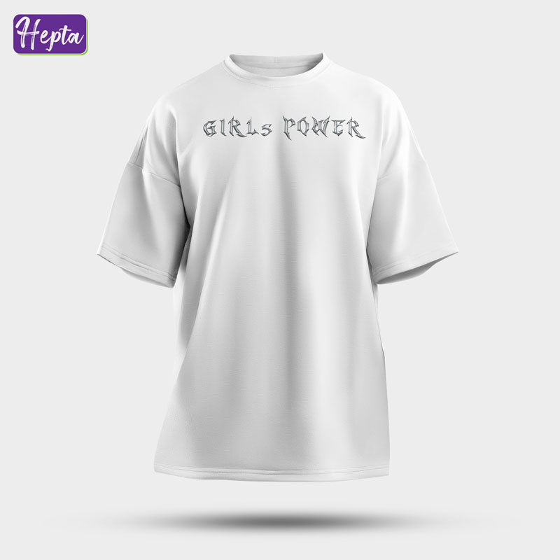 تیشرت سفید GIRLS POWER
