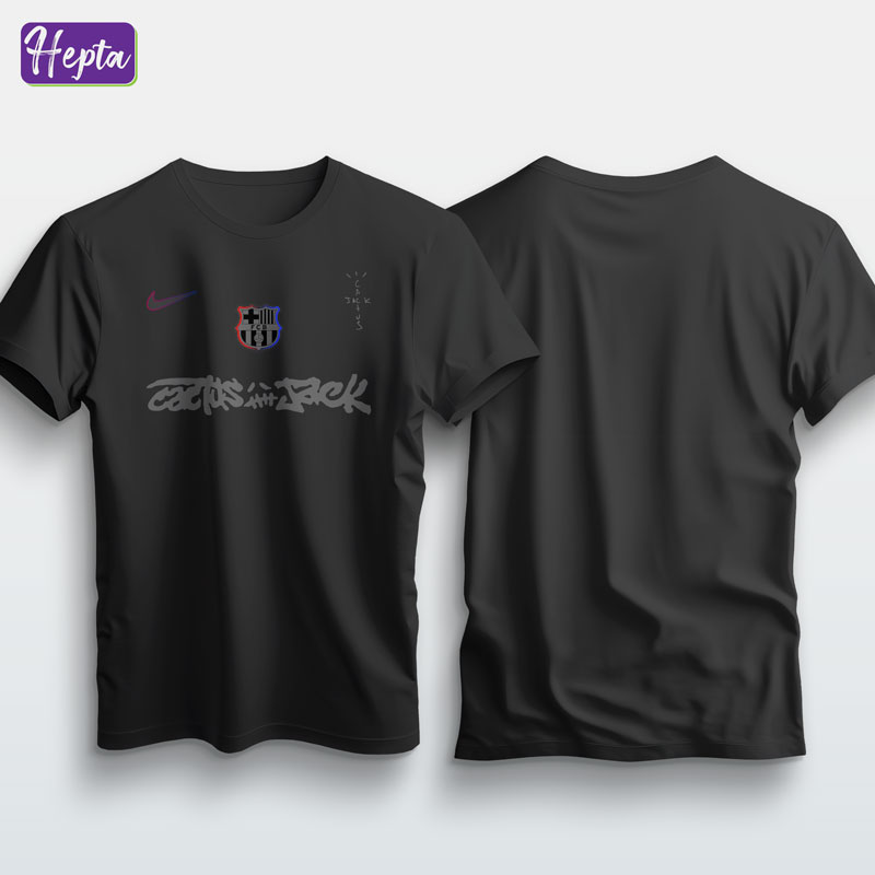 تیشرت مشکی بارسا