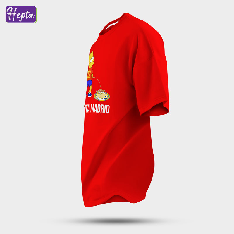 تیشرت قرمز بارسا