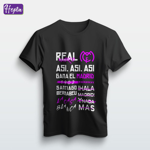 تیشرت مشکی رئال