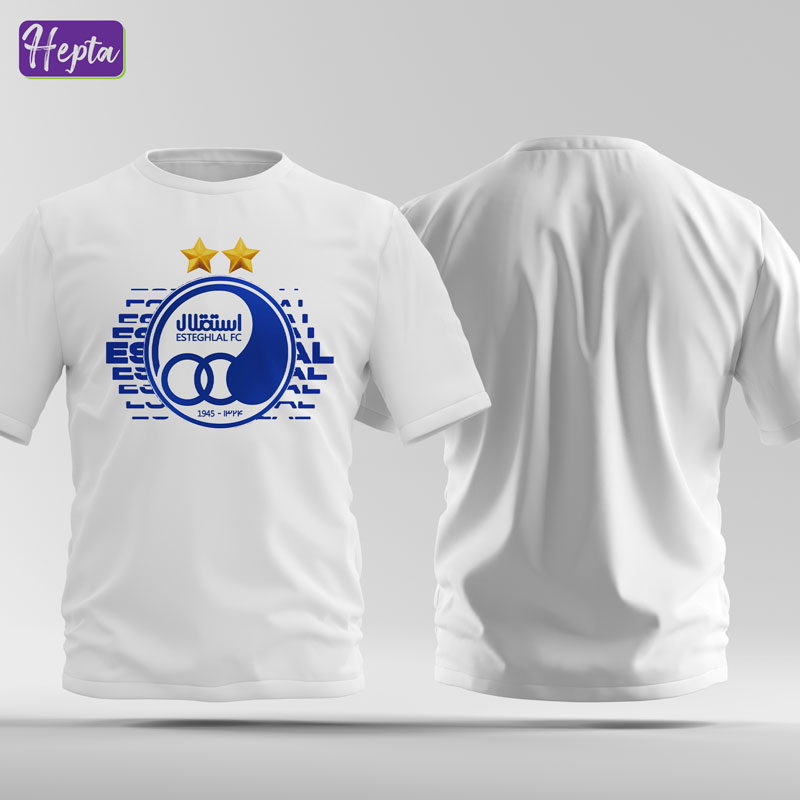 تیشرت سفید استقلال