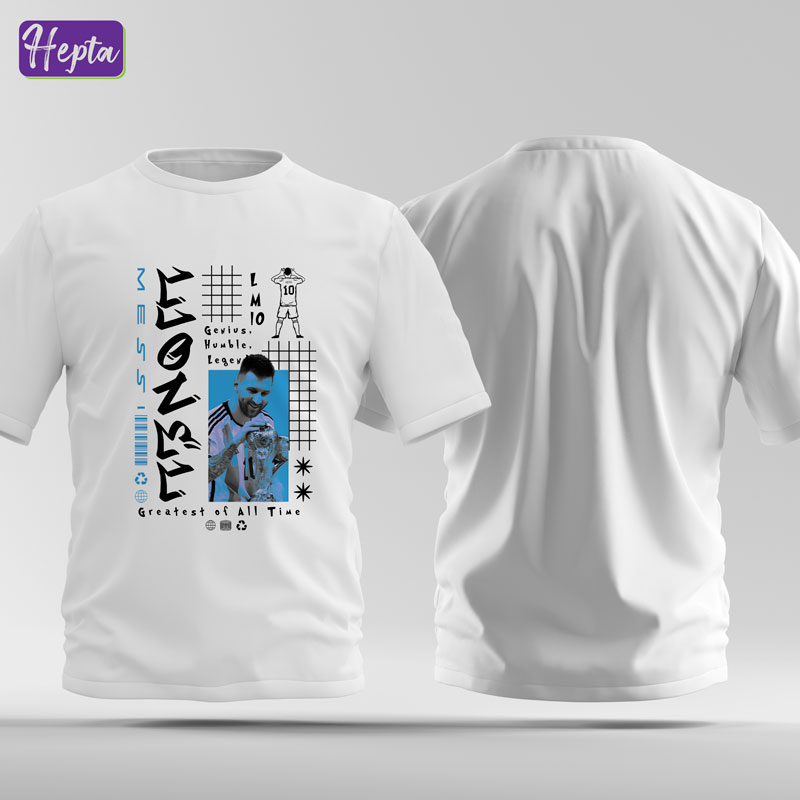 تیشرت سفید مسی