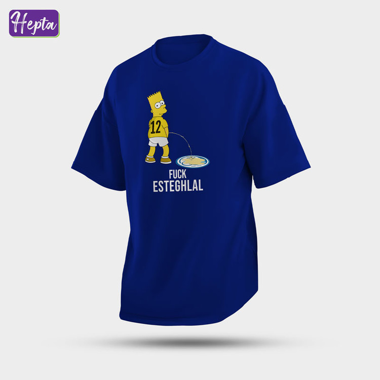 تیشرت آبی سپاهان