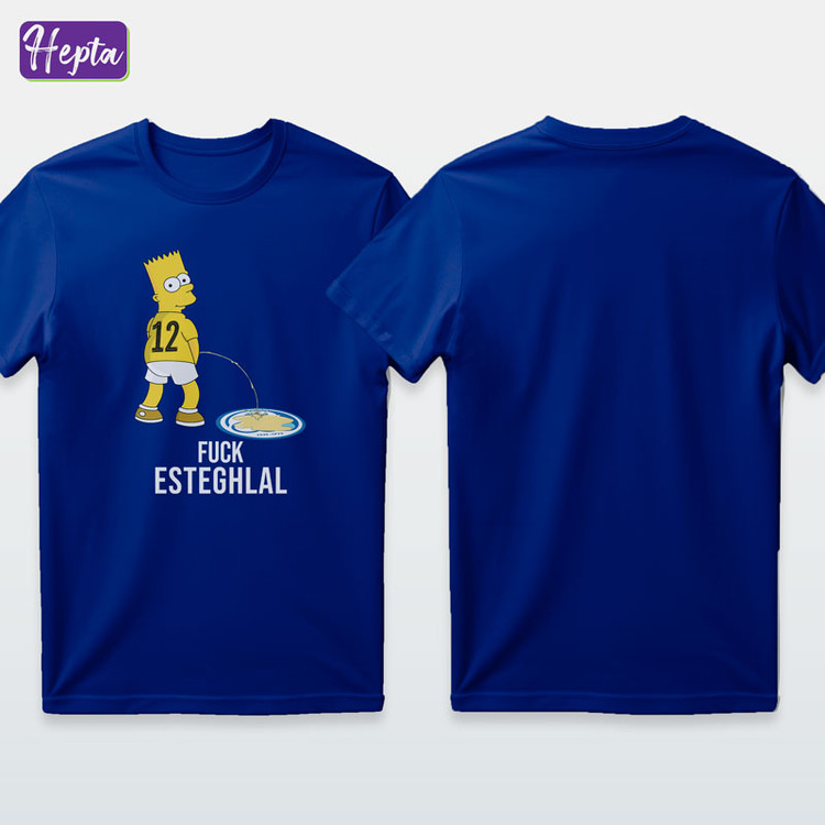 تیشرت آبی سپاهان