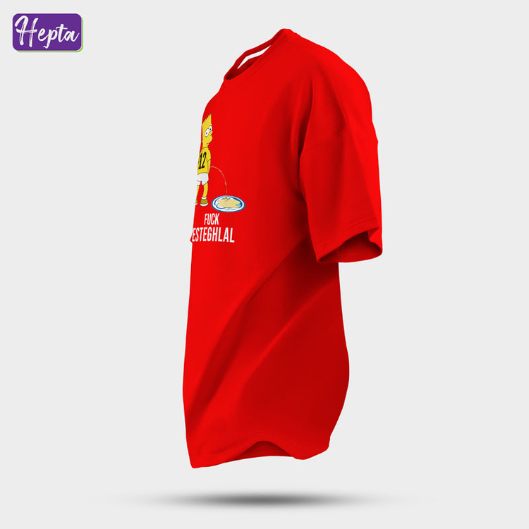 تیشرت قرمز سپاهان