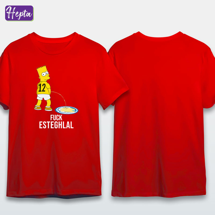 تیشرت قرمز سپاهان