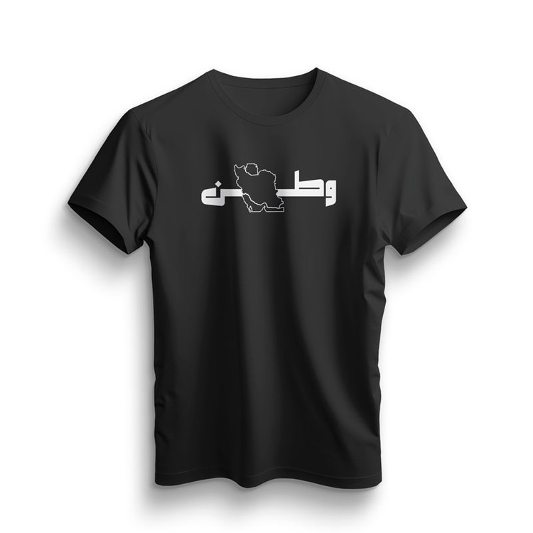 تیشرت مشکی وطن