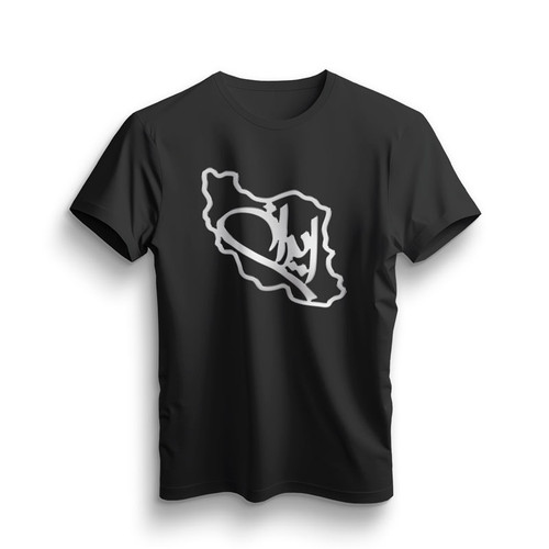 تیشرت مشکی ایران