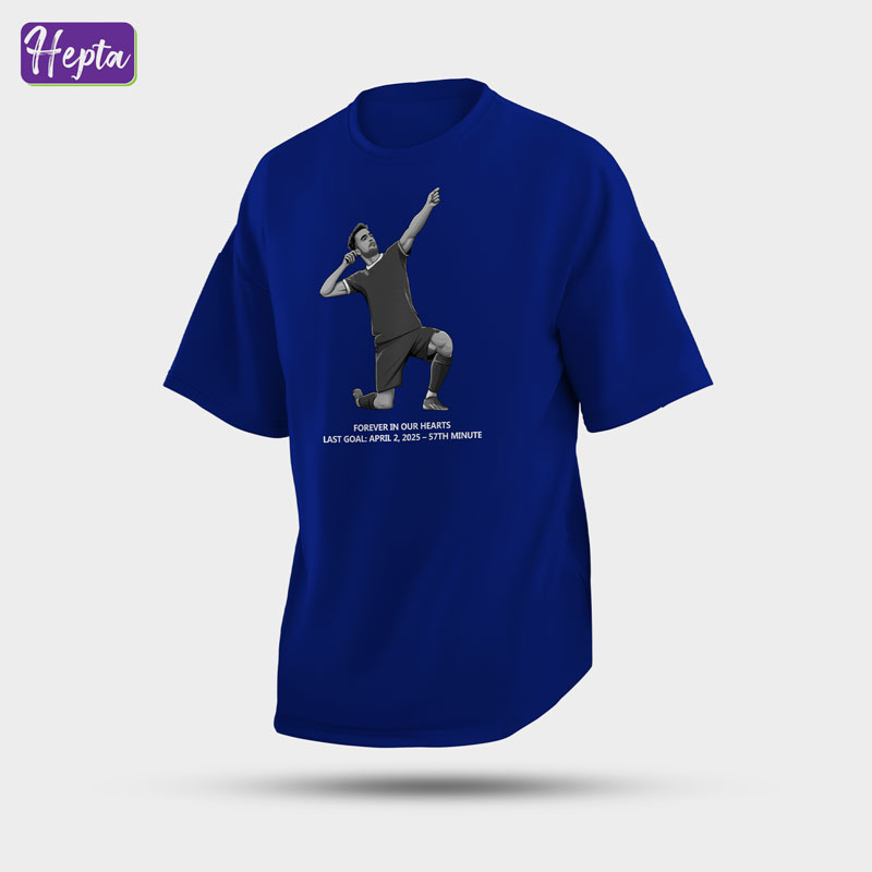 تیشرت آبی ژوتا