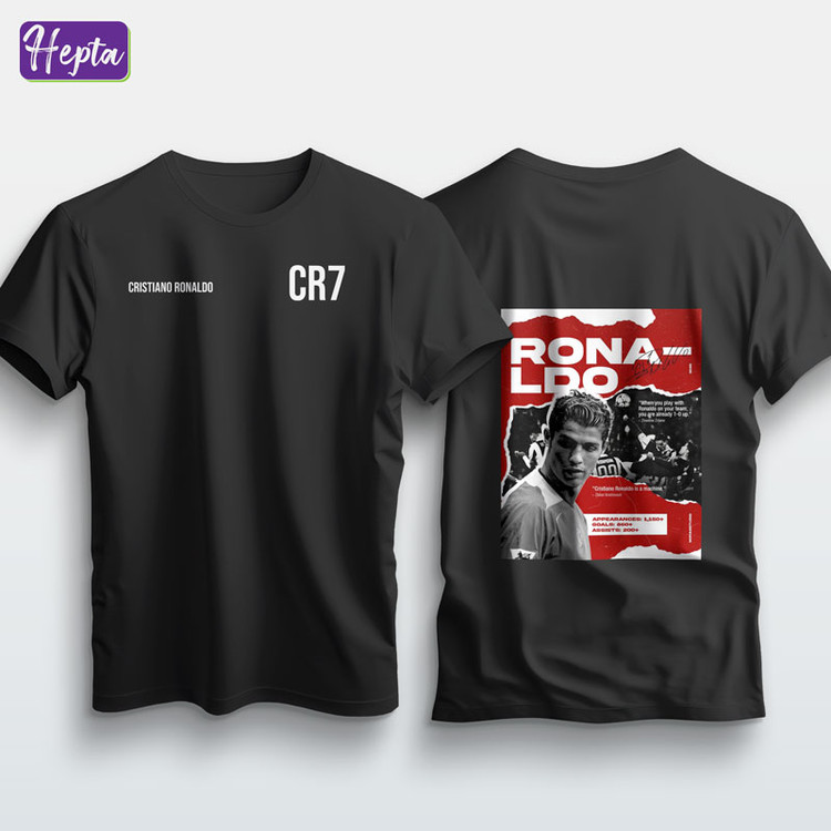 تیشرت مشکی رونالدو