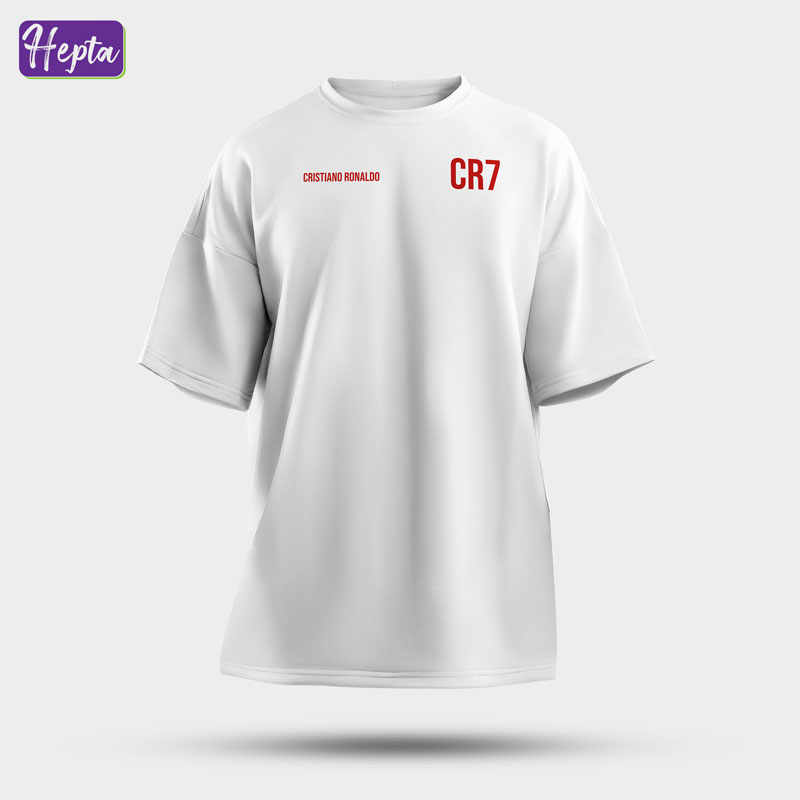 تیشرت سفید رونالدو