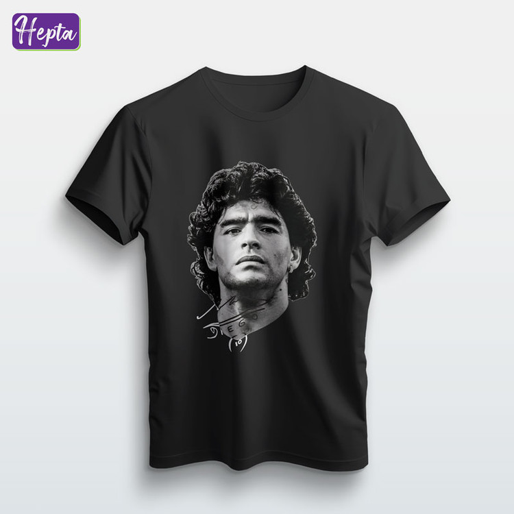 تیشرت مشکی مارادونا