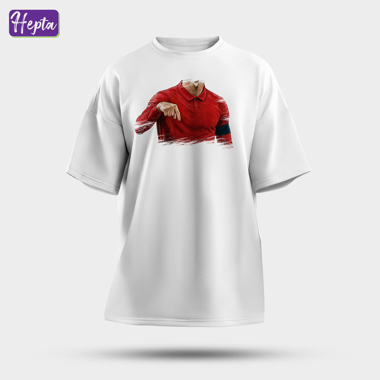 تیشرت سفید رونالدو