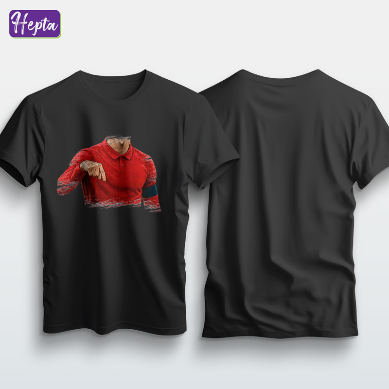تیشرت مشکی رونالدو