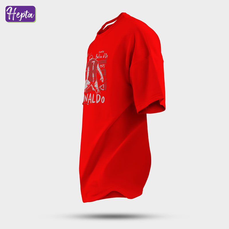 تیشرت قرمز رونالدو