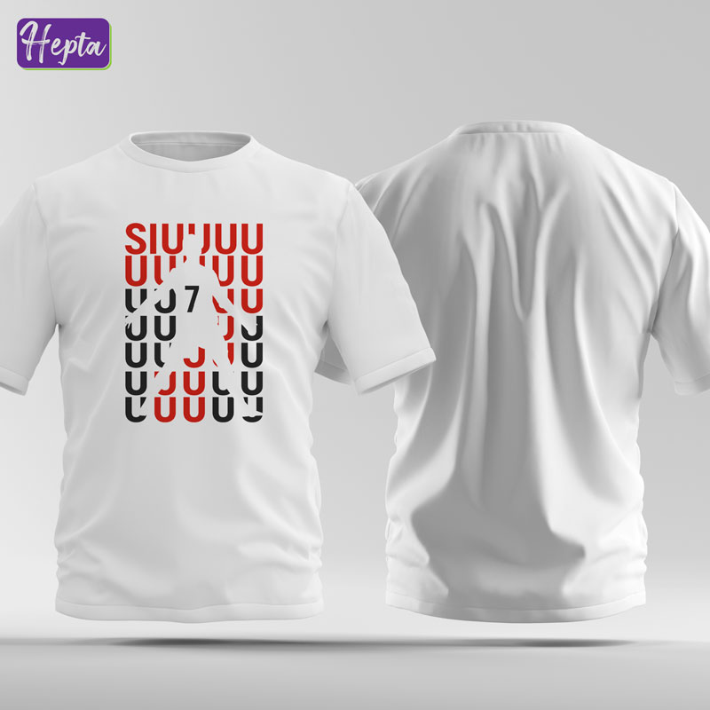 تیشرت سفید رونالدو