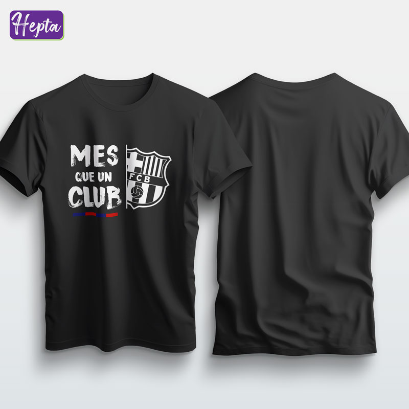 تیشرت مشکی بارسلونا