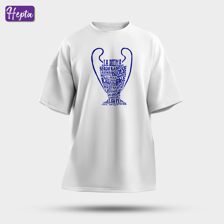 تیشرت سفید رئال