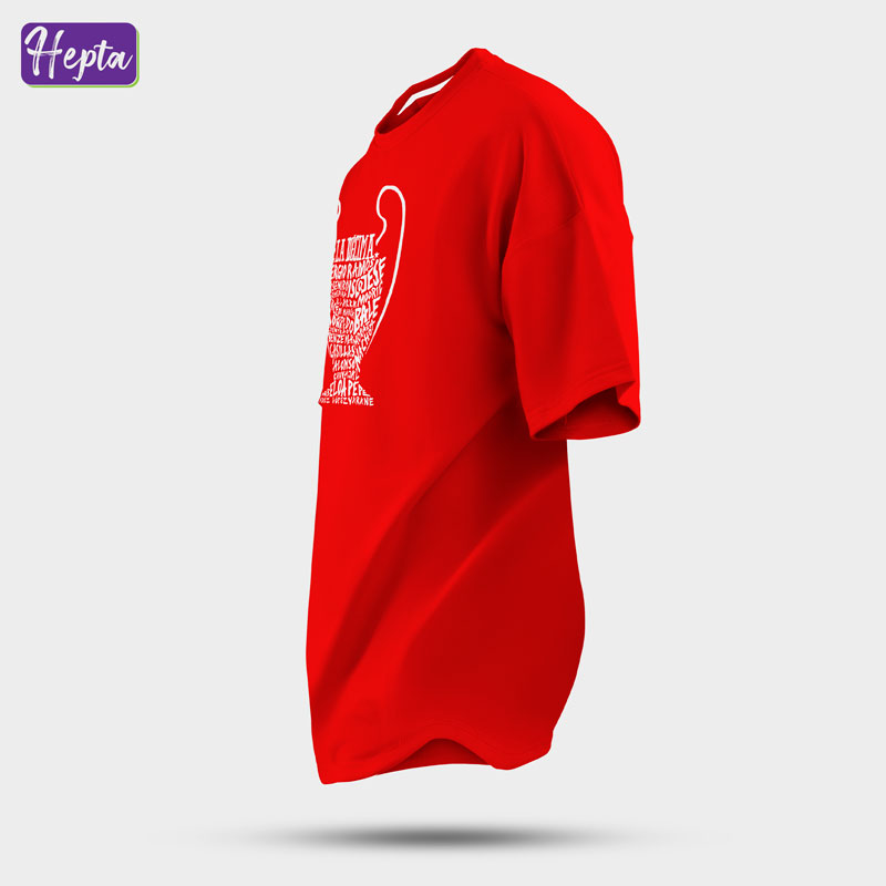 تیشرت قرمز رئال