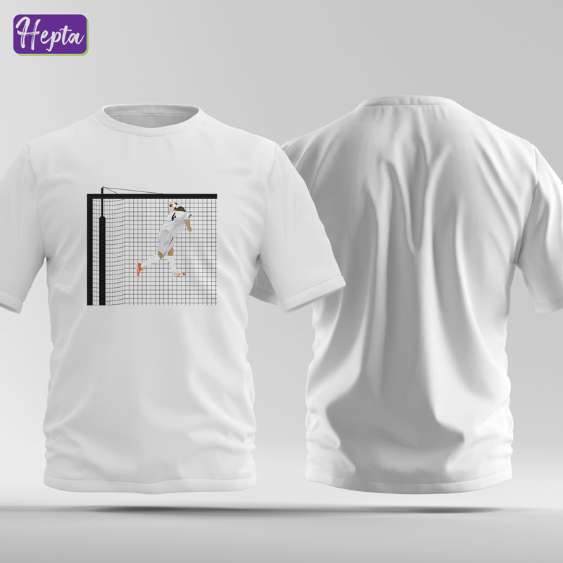 تیشرت سفید راموس