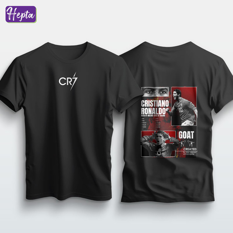 تیشرت مشکی رونالدو 2008